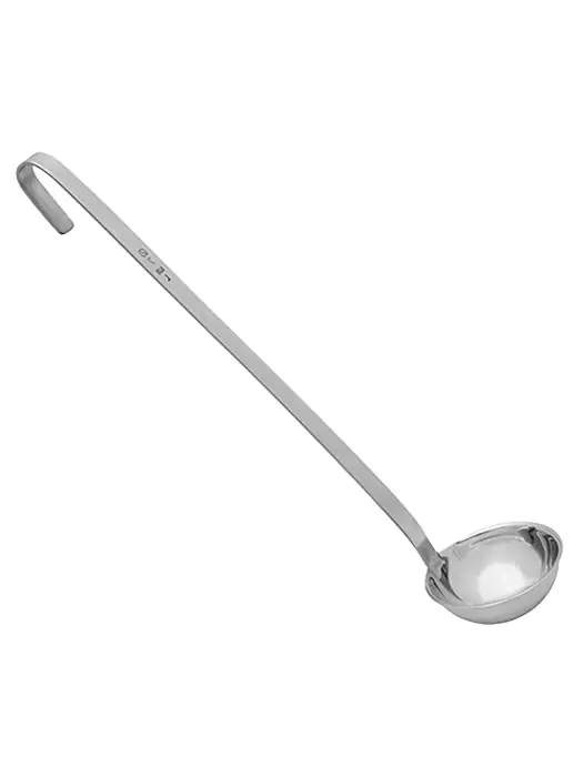 Opscheplepel - 0.15 KG - Ø7 CM - 30 CM - RVS - 0.08 Liter - 720442 720442 €7.60 Opschep lepels
