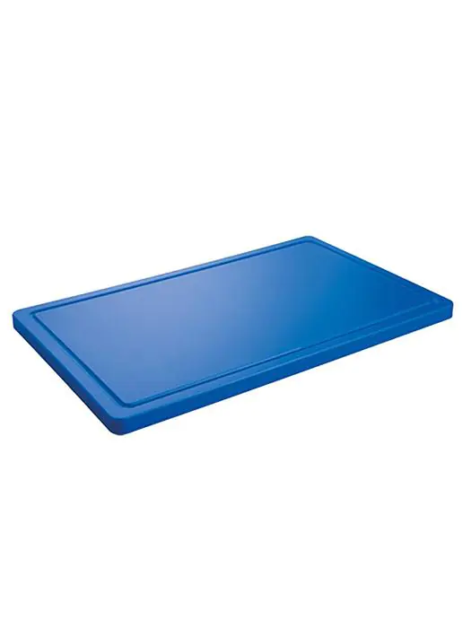 Snijblad - 60 x 35 CM - 3.98 KG - Polyethyleen - Blauw - Caterchef - 882362 882362 €27.10 Snijbladen / planken