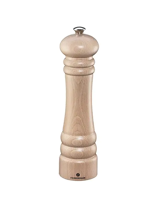 Pepermolen - H 24 CM - 0.23 KG - Ø6.2 CM - Beukenhout - Blank - Zassenhaus - 892103 892103 €36.80 Peper & zout