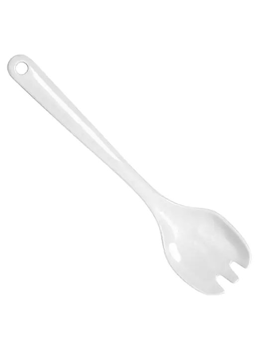 Serveervork - 0.1 KG - 30.5 CM - Polybutyleentereftalaat (Pbt) - Wit - WACA - 937138 937138 €2.95 Opschep lepels