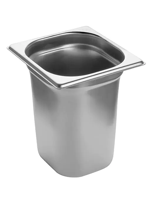 Gastronormbak - 1/6 GN - 3.1 Liter - H 20 x 17.6 x 16.2 CM - RVS - Caterchef - 953161 953161 €23.35 Gastronorm bakken