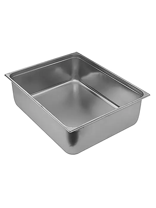 Gastronormbak - 2/1 GN - 18 Liter - H 6.5 x 65 x 53 CM - RVS - Caterchef - 953214 953214 €49.35 Gastronorm bakken