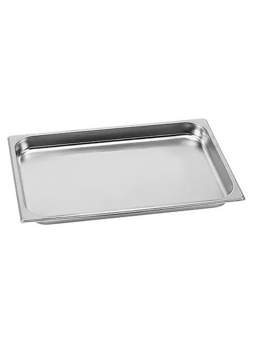 Gastronormbak - 1/4 GN - 0.5 Liter - H 2 x 26.5 x 16.2 CM - RVS - Caterchef - 953652 953652 €5.50 Gastronorm bakken