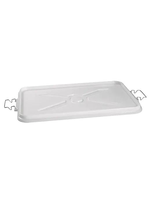 Deksel Stapelbak - 62.5 x 37 CM - 1 KG - Polyethyleen - Wit - Standaard - 956113 956113 €15.75 Stapelbakken