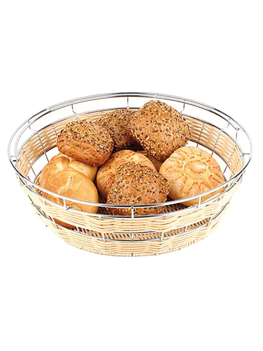 Broodmand - H 12.5 CM - 0.975 KG - Ø40 CM - Polypropyleen - 125095 E125095 €26.00 Broodmanden