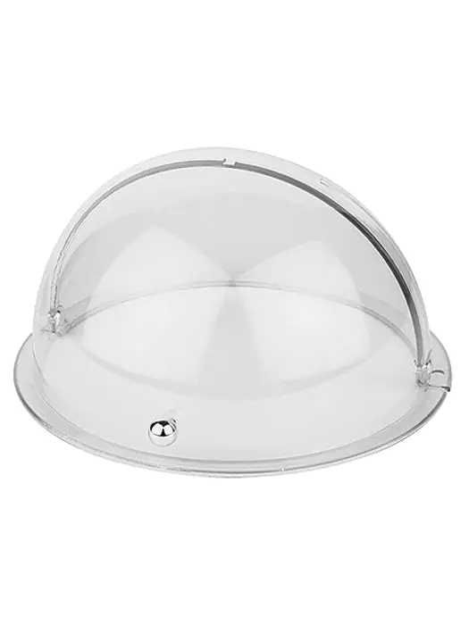 Afdekkap - H 20 CM - 0.85 KG - Ø38 CM - Styreen-Acrylonitril (San) - Transparant - +0°C / +100°C - Rolltop Deksel - 125096 E125096 €24.00 Broodmanden