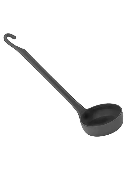 Pizza Portioneerlepel - 0.1 KG - Ø10 CM - 27 CM - Polyamide - Zwart - 0.15 Liter - 935114 E935114 €9.75 Pizza accessoires