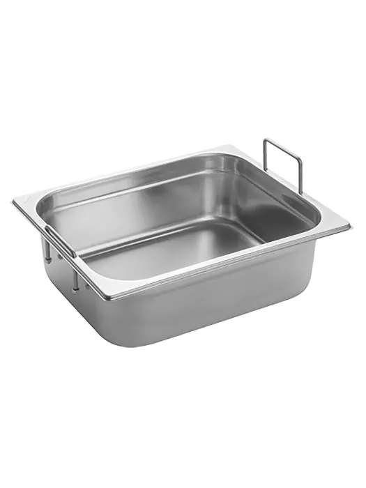 Gastronormbak - 1/2 GN - 6.1 Liter - H 10 x 32.5 x 26.5 CM - RVS - Caterchef - 953443 E953443 €21.95 Gastronorm bakken