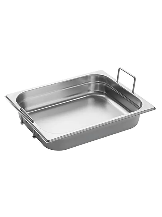 Gastronormbak - 1/2 GN - 4 Liter - H 6.5 x 32.5 x 26.5 CM - RVS - Caterchef - 953444 E953444 €20.45 Gastronorm bakken