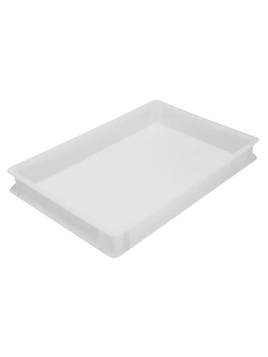 Pizzabol Stapelbak - H 9 x 60 x 40 CM - 1.16 KG - Polyetheen - Wit - 18 Liter - 953171 E953171 €12.25 Pizza accessoires