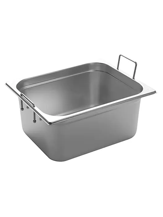 Gastronormbak - 1/2 GN - 9.2 Liter - H 15 x 32.5 x 26.5 CM - RVS - Caterchef - 953442 E953442 €31.40 Gastronorm bakken