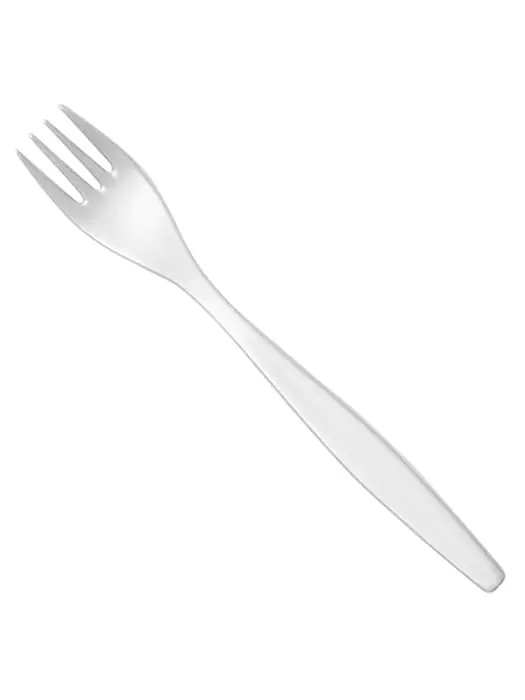 Tafelvork - 0.25 KG - 19 CM - Styreen-Acrylonitril (San) - Wit - WACA - 937155 E937155 €0.90 Tafelvorken