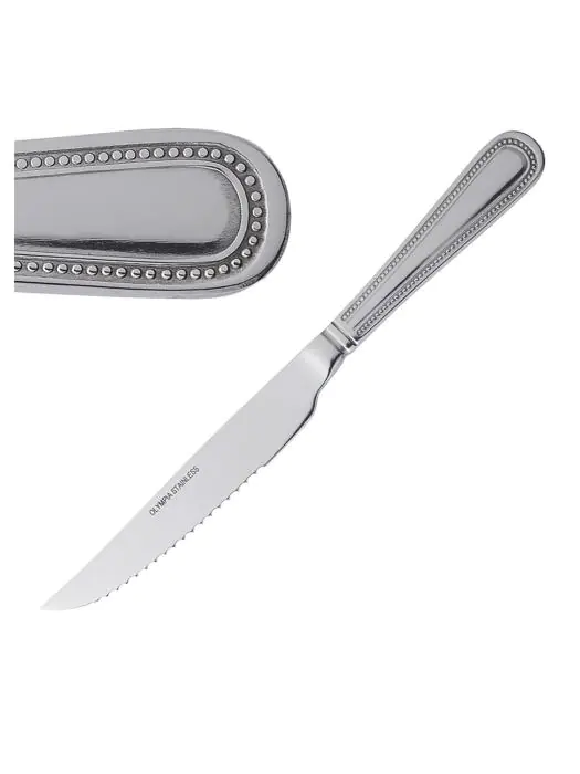 Steakmes - 12 stuks - 22.5 CM - RVS - Olympia - DL102 DL102 €26.73 Steakmessen