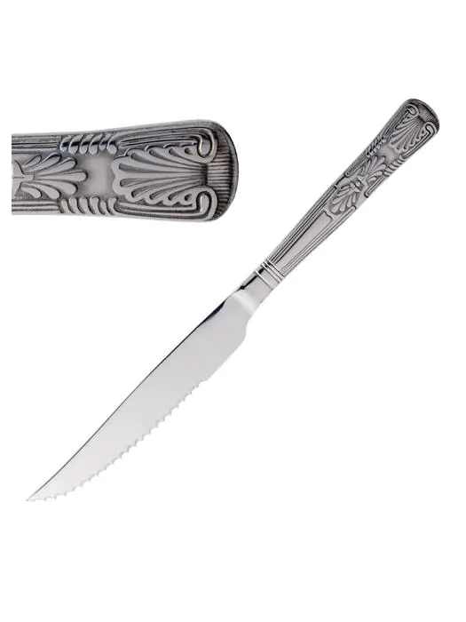Steakmes - 12 stuks - 24 CM - RVS - Olympia - DL103 DL103 €26.73 Steakmessen