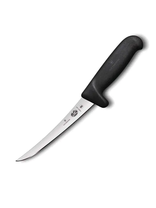 Uitbeenmes - Zwart - H 2.4 x 4.7 x 28.5 CM - RVS - Victorinox - GL274 GL274 €28.70 Keukenmessen