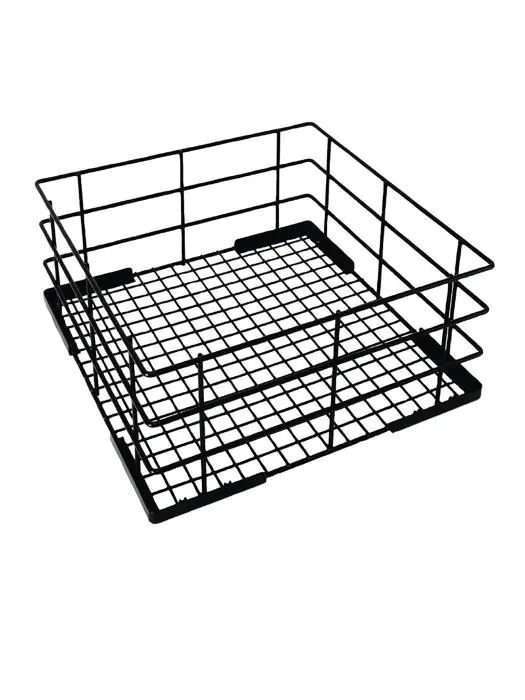Glazenkorf - H 18 x 40 x 40 CM - Draad - Vogue - CD243 CD243 €41.52 Algemene afwaskorven