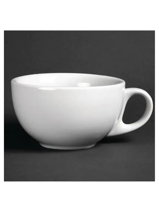 Cappuccinokop - 28.5 CL - 12 stuks - H 6.4 x 14.2 x 11 CM - Porselein - Olympia - GG870 GG870 €27.17 Kopjes & mokken