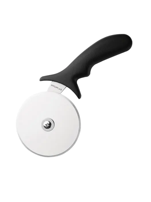 Pizzawiel - Zwart - Ø 10 CM - Hygiplas - D396 D396 €7.59 Pizzasnijders