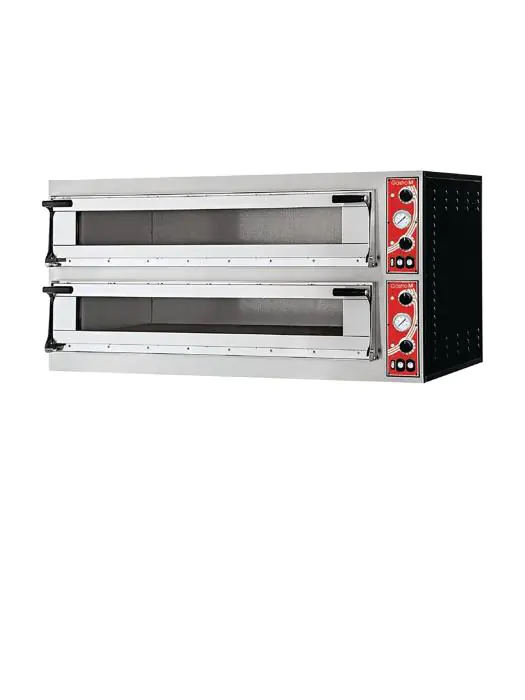 Pizzaoven - H 74.5 x 136 x 95.5 CM - 400 V - RVS/Staal - Gastro M - DS183 DS183 €2,476.82 Elektrische pizzaovens