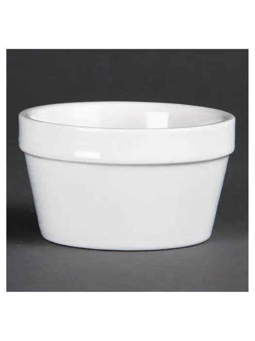 Ramekin - 19 CL - 6 stuks - Wit - Ø 9.5 x H 4.5 CM - Olympia - DK829 DK829 €23.49 Schaaltjes en potjes