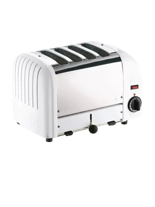 Broodrooster - Wit - H 22 x 36 x 21 CM - 230 V - Dualit - F211 F211 €282.00 Tosti / broodrooster apparatuur