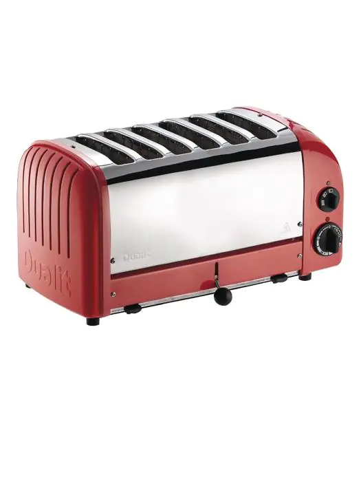 Broodrooster - Rood - H 22 x 46 x 21 CM - 230 V - Dualit - GD395 GD395 €330.00 Tosti / broodrooster apparatuur