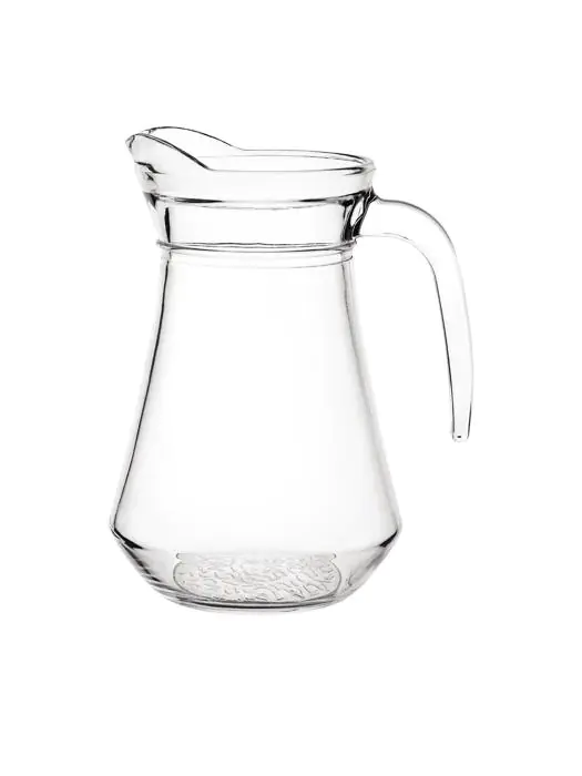Kannen - 1 Liter - 6 stuks - Ø 9.9 x H 19.7 CM - Glas - Olympia - GF923 GF923 €24.99 Buffet-/Schenkkannen