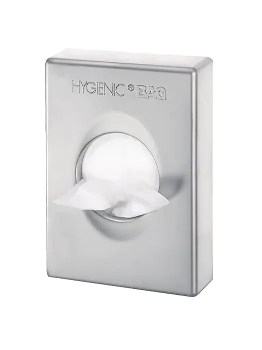 Dispenser Hygiënezakjes - H 13.6 x 9.8 x 2.5 CM - CB595 CB595 €8.79 Afvalbakken