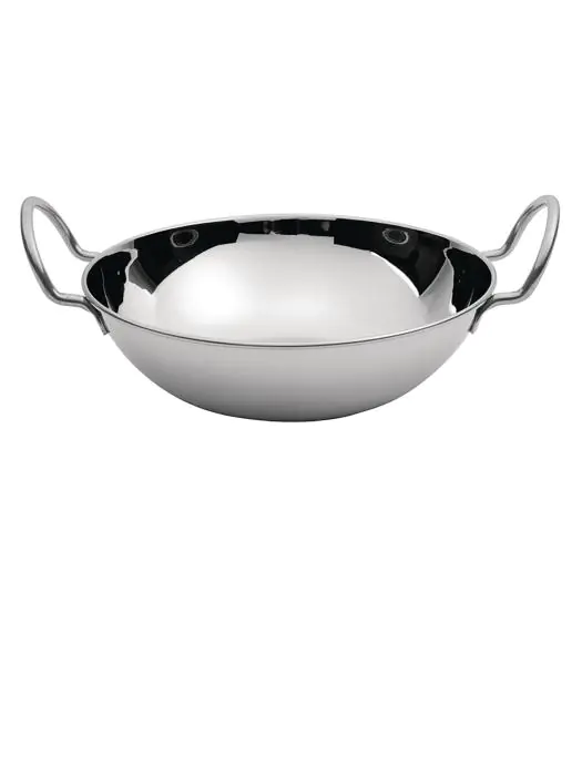 Presenteerschaal - Ø 15.4 x H 4.8 CM - RVS - Olympia - F469 F469 €4.29 Schaaltjes en potjes