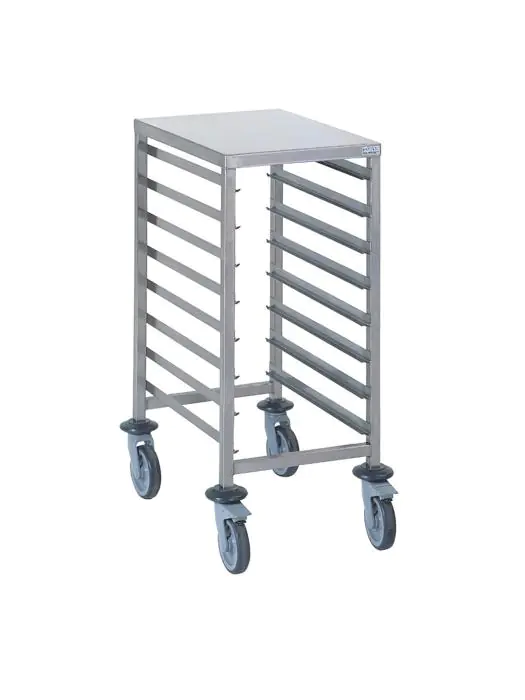 Regaalwagen - 8 x 1/1 GN - H 90 x 65.5 x 44.5 CM - RVS - Tournus - CG193 CG193 €435.25 Regaalwagens