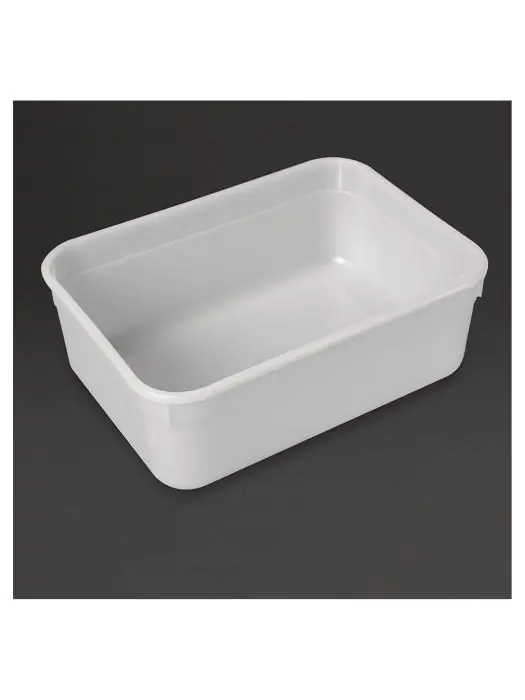 Roomijsbakken - 2 Liter - 15 stuks - Wit - H 22.1 x 15.8 x 7.5 CM - Polypropyleen - CS828 CS828 €11.19 Restbakken - kunststof