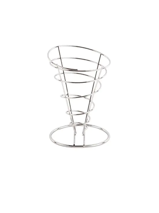 Frietzakhouder - Ø 11.5 x H 17.5 CM - RVS - Olympia - H980 H980 €6.49 Presentatie