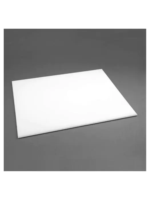 Snijplank - HDPE - Wit - H 1.2 x 60 x 45 CM - Hogedichtheidpolyethyleen - Hygiplas - J017 J017 €19.66 Snijbladen / planken