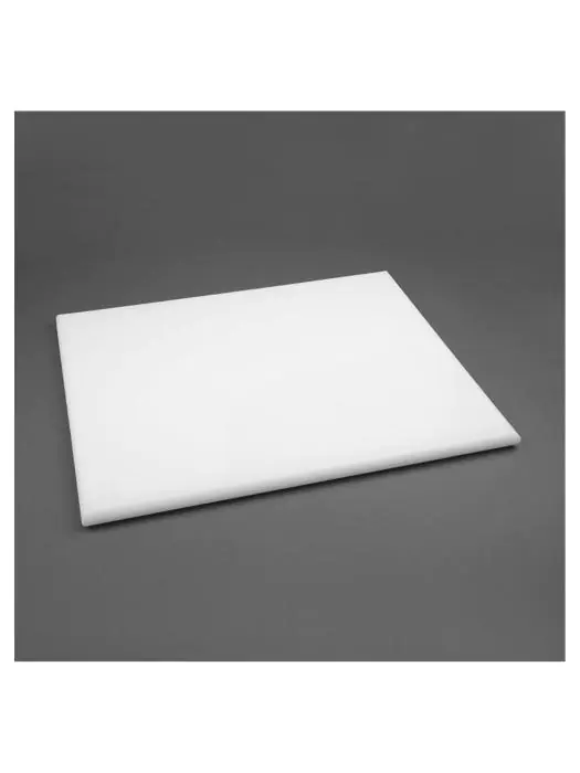Snijplank - HDPE - Wit - H 2.5 x 60 x 45 CM - Hogedichtheidpolyethyleen - Hygiplas - J044 J044 €29.52 Snijbladen / planken