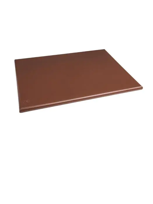 Snijplank - HDPE - Bruin - H 2.5 x 60 x 45 CM - Hogedichtheidpolyethyleen - Hygiplas - J041 J041 €28.94 Snijbladen / planken