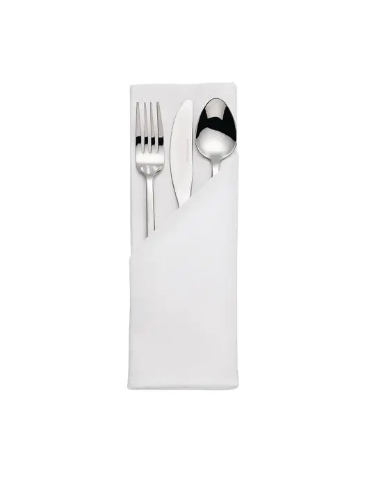 Servetten - 10 stuks - Wit - 55 x 55 CM - Katoen - Mitre Luxury - HB559 HB559 €24.99 Tafelrokken