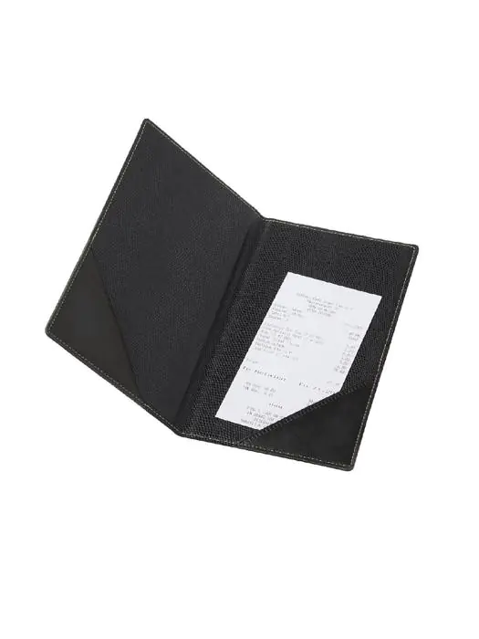 Rekeningmap - A5 - Zwart - H 23.5 x 13 x 0.5 CM - Kunstleder - Securit - H603 H603 €14.59 Presentatie