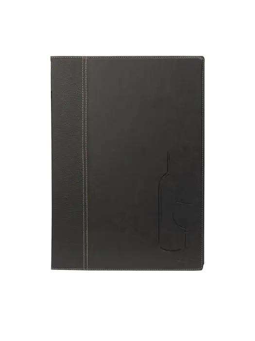 Wijnkaart - A4 - H 23.5 x 13 x 0.5 CM - Pu Leer - Securit - H602 H602 €21.32 Presentatie