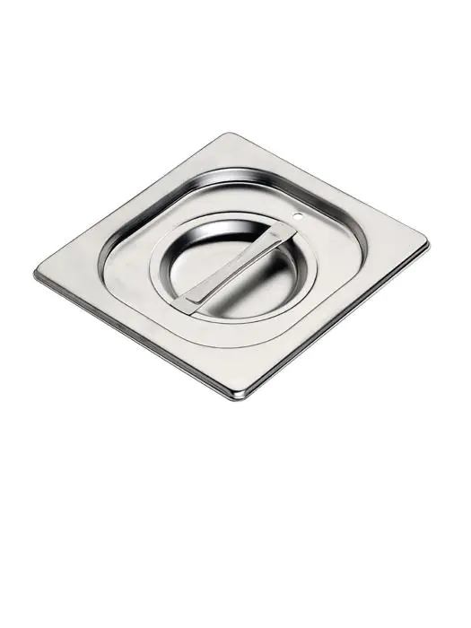 Deksel gastronormbak - Silicone - 1/6 GN - 17.6 x 16.2 CM - Gastro M - GR748 GR748 €37.75 GN deksels rvs