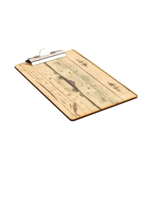 Menuklembord - A4 - H 33 x 23 x 0.4 CM - Hout-Look - Olympia - GM300 GM300 €22.40 Presentatie
