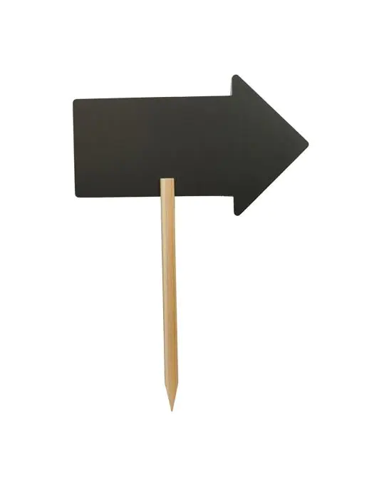 Krijtbord - Pijl - H 67 x 50 x 2 CM - Polypropyleen - Securit - CK325 CK325 €24.49 Presentatie