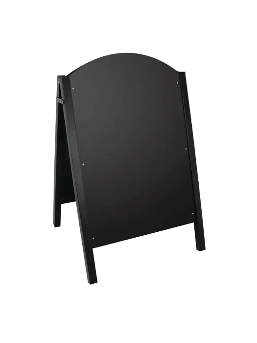 Stoepbord - Zwart - H 102.5 x 67.5 x 66 CM - Olympia - CL009 CL009 €93.28 Presentatie