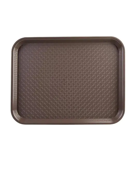 Dienblad - Bruin - H 2 x 34.5 x 26.5 CM - Polypropyleen - Olympia - DP218 DP218 €3.39 Buffetdienbladen