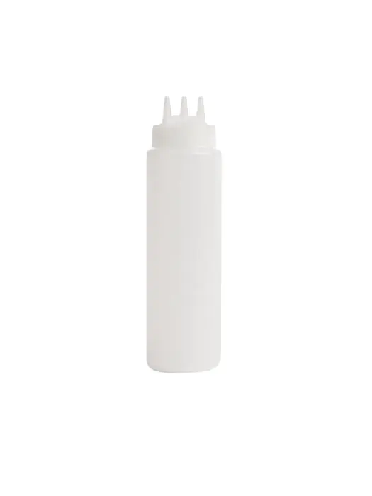 Knijpfles - 3 spuitmonden - 68 CL - Zwart - Ø 66 x H 24.4 CM - Kunststof - Vogue - CW725 CW725 €2.29 Knijpflacons