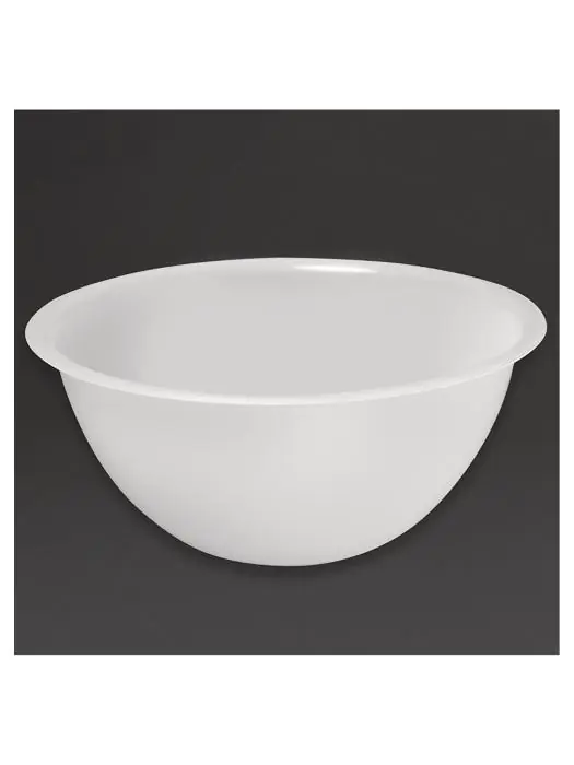 Beslagkom - 9 Liter - Ø 36 x H 18 CM - Polypropyleen - Schneider - DR544 DR544 €16.79 Beslagkom