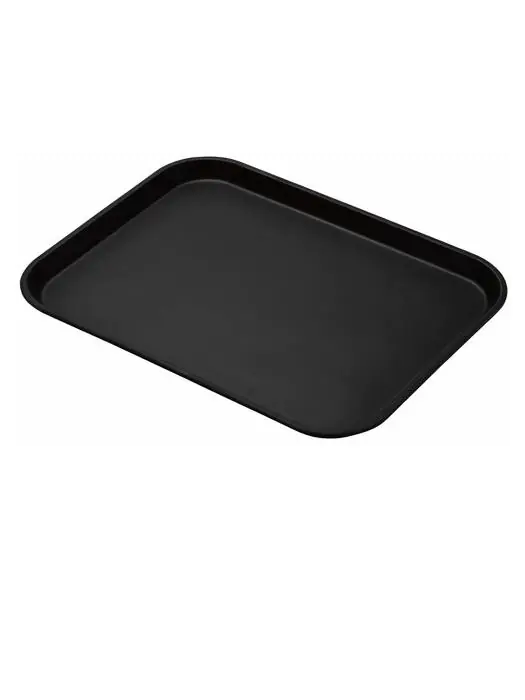 Dienblad - Zwart - H 2.2 x 45.7 x 35.5 CM - Glasvezel - Cambro - DB005 DB005 €16.78 Buffetdienbladen