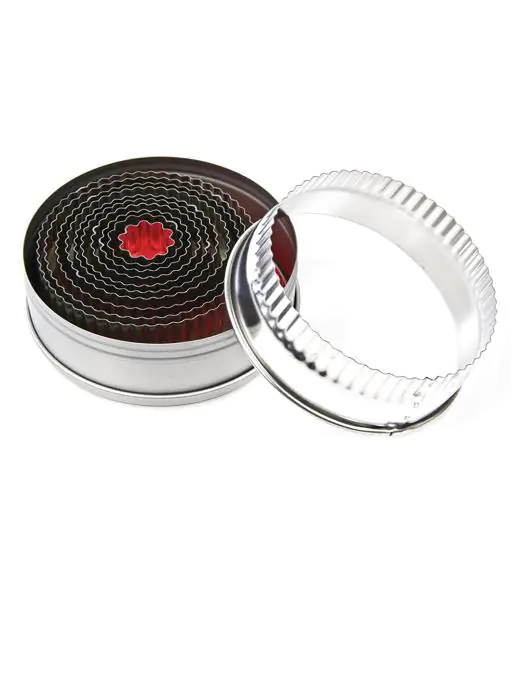 Stekerdoos - Rond - 11 stuks - Ø 9 CM - Staal - Vogue - E019 E019 €11.69 Vormen