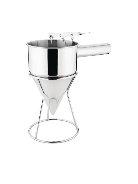Trechter - Ø 13.5 x H 21 x 26 CM - RVS - Vogue - GG759 GG759 €33.22 Trechters