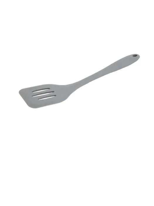 Spatel - Gegleufd - 7 x 29.5 CM - Silicone - Vogue - DA524 DA524 €5.99 Bak lepels / spatels