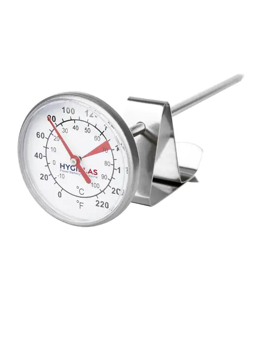 Melkthermometer - Analoog - Ø 0.4 x 12.5 CM - Hygiplas - CB887 CB887 €9.99 Thermometer